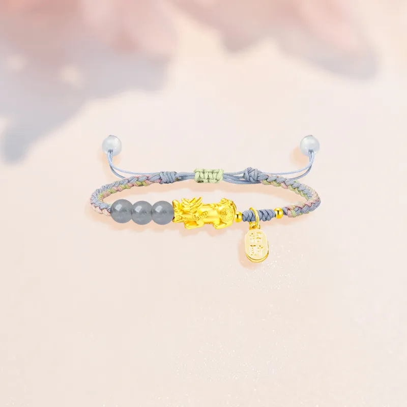 SINO GEM Gold Bracelet Unisex-7