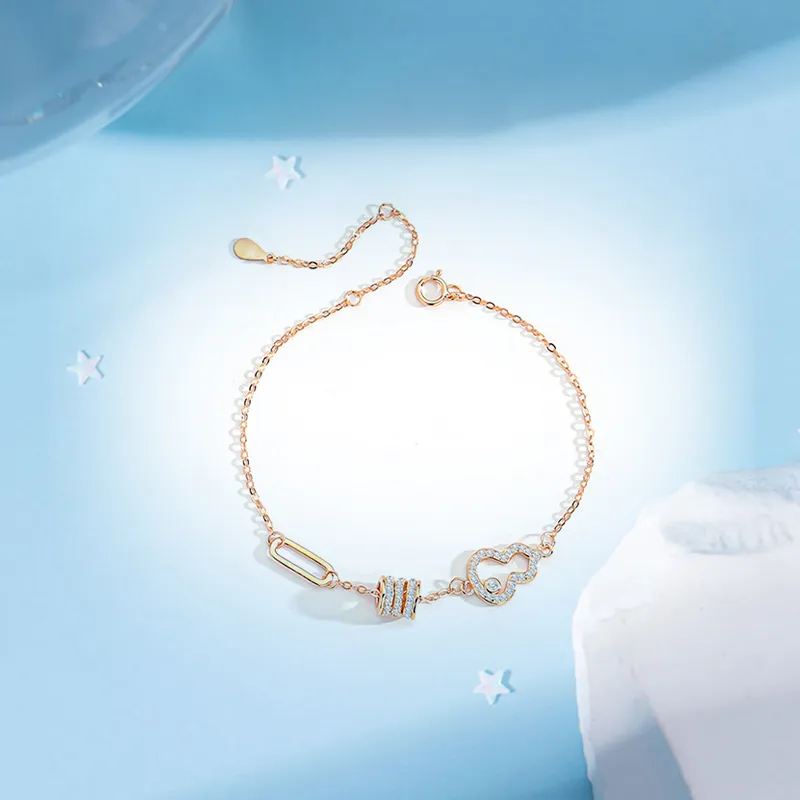 SINO GEM S999 Fine Silver Bracelets Women's-3
