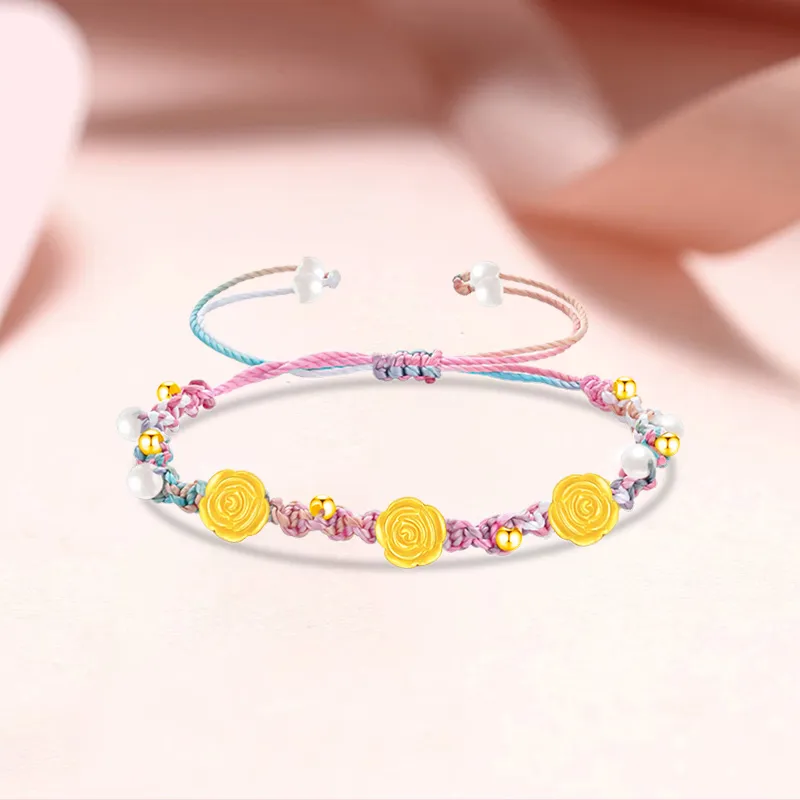 SINO GEM Gold Bracelet Women's-2