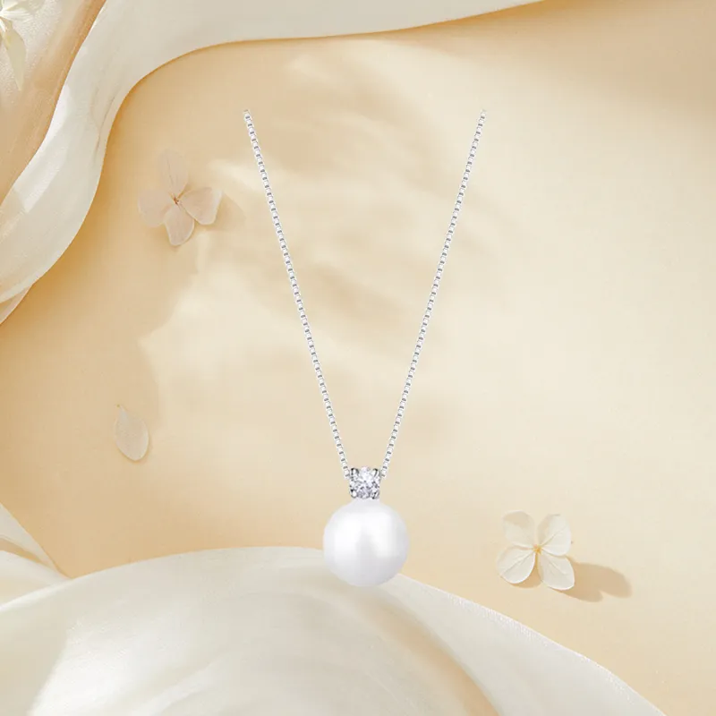 SINO GEM S 999 Fine Silver Necklaces Women's-1