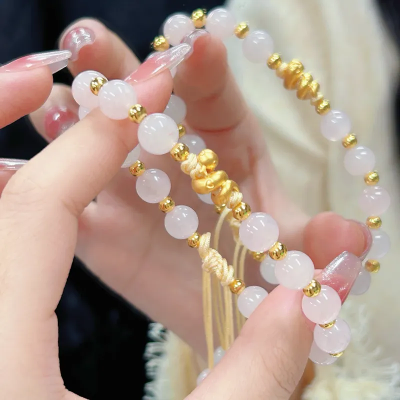 SINO GEM Gold Bracelet Women's-7