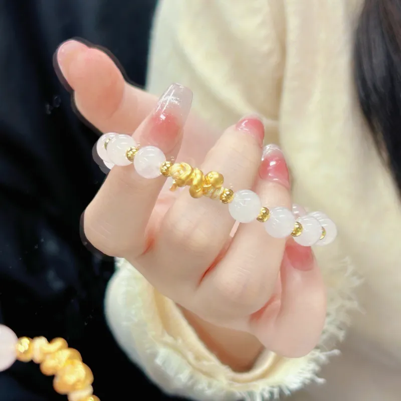 SINO GEM Gold Bracelet Women's-3