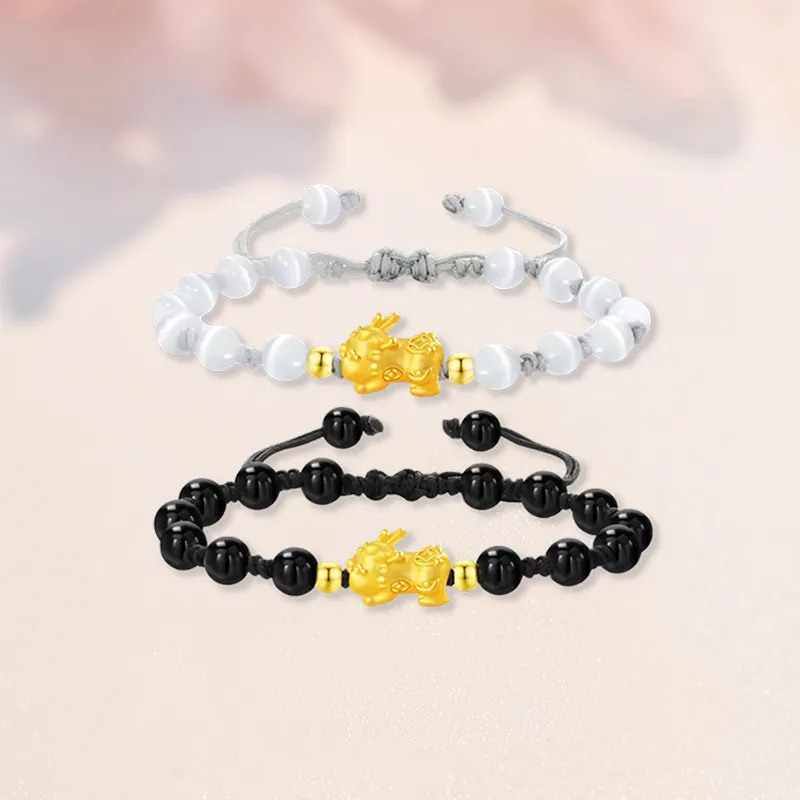 SINO GEM Gold Bracelet Unisex-12