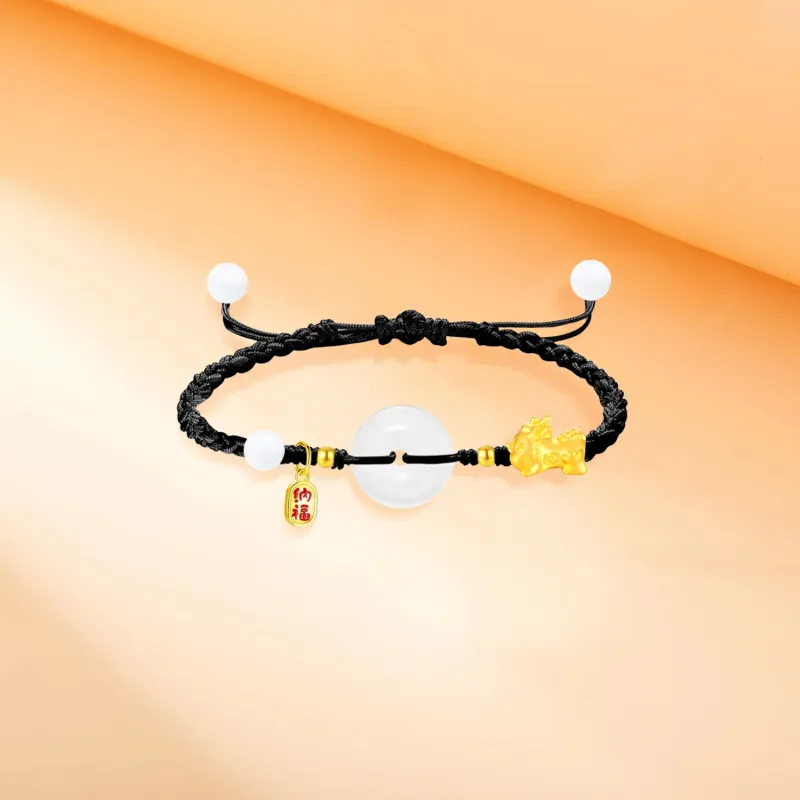 SINO GEM Gold Bracelet Unisex-1