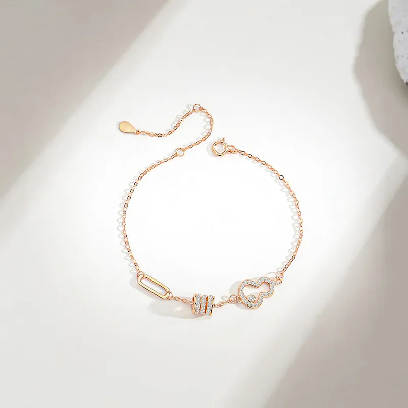 SINO GEM S999 Fine Silver Bracelets Women's-2