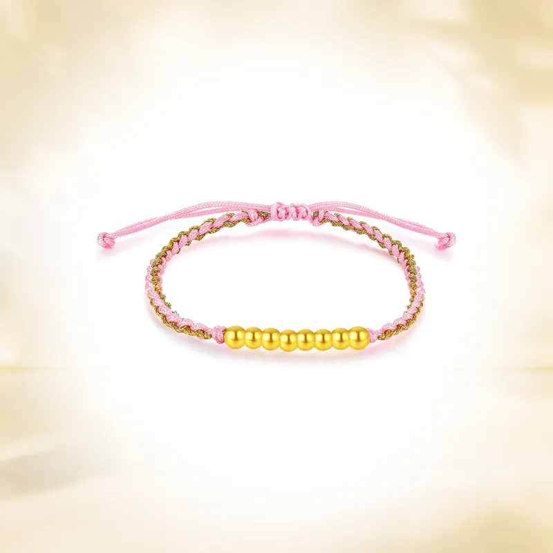 SINO GEM Gold Bracelet Unisex-5