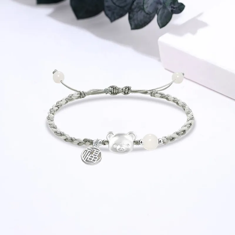 SINO GEM S925 Silver Bracelets Unisex-19
