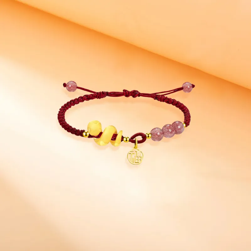 SINO GEM Gold Bracelet Unisex-1