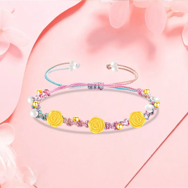 SINO GEM Gold Bracelet Women's-4