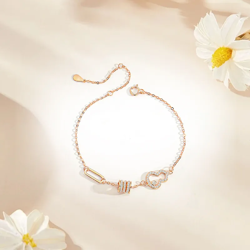 SINO GEM S999 Fine Silver Bracelets Women's-1