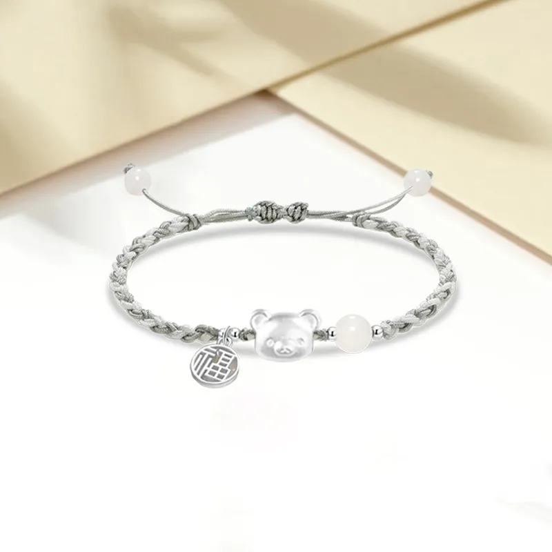 SINO GEM S925 Silver Bracelets Unisex-18