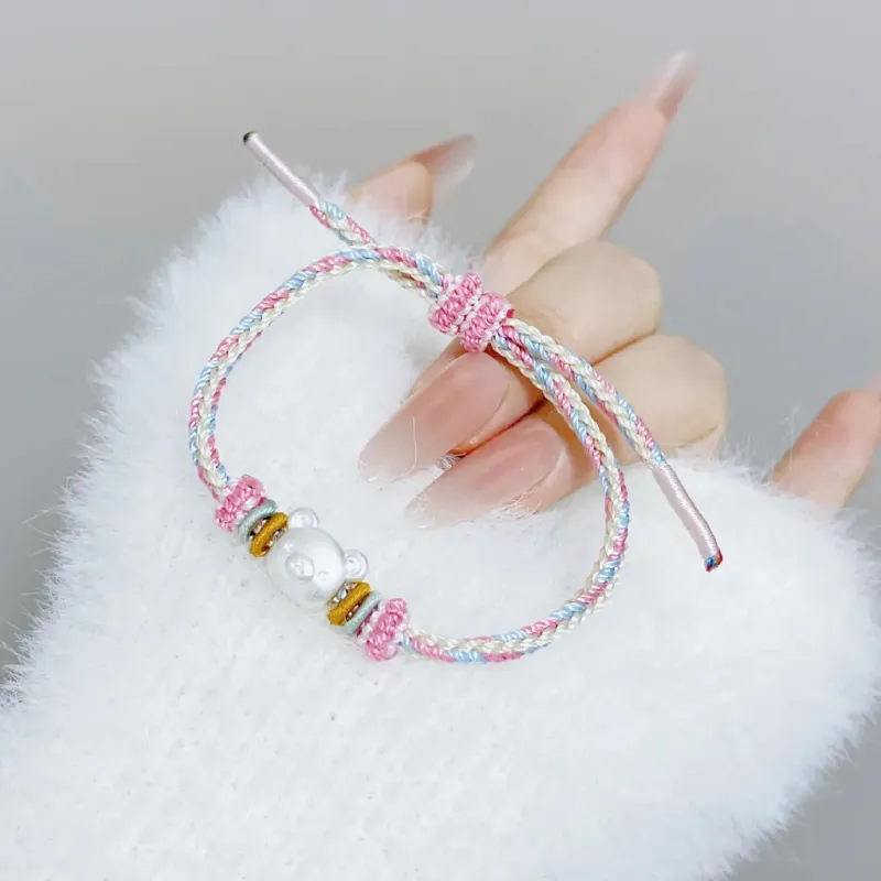 SINO GEM S999 Fine Silver Bracelets Unisex-6