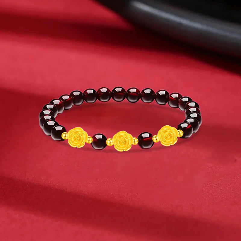 SINO GEM Gold Bracelet Women's-2