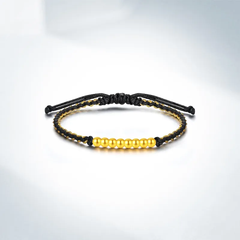 SINO GEM Gold Bracelet Unisex-3