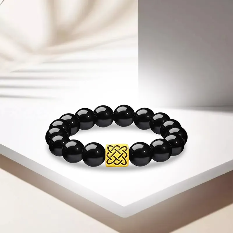 SINO GEM Gold Bracelet Unisex-4