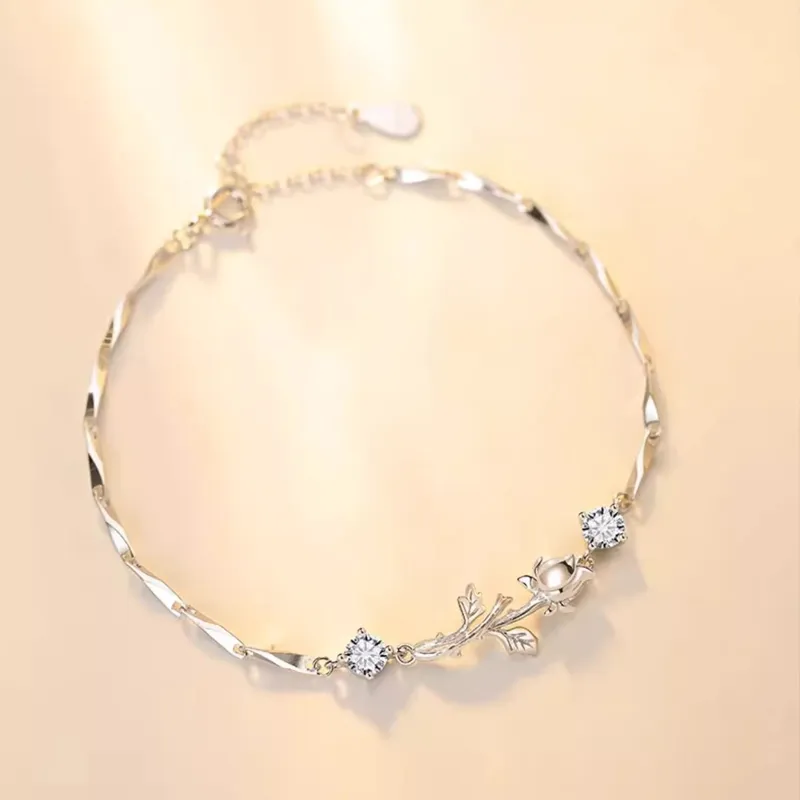 Chinese Jewelry S925 Silver Bracelets Women's-3