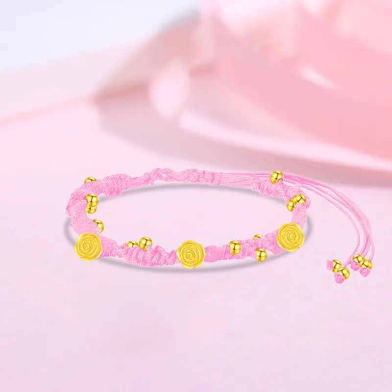 SINO GEM Gold Bracelet Women's-16