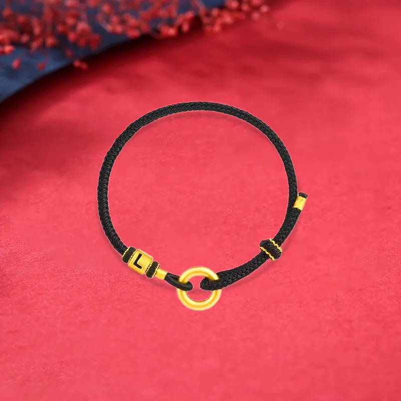 SINO GEM Gold Bracelet Unisex-36