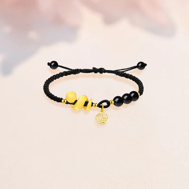 SINO GEM Gold Bracelet Unisex-7