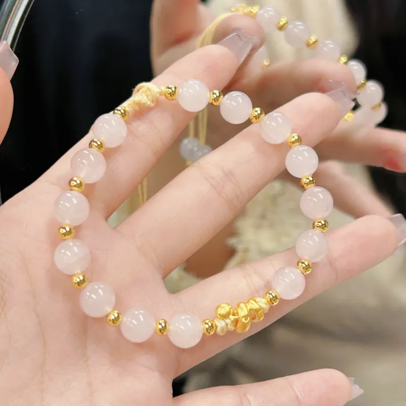 SINO GEM Gold Bracelet Women's-8