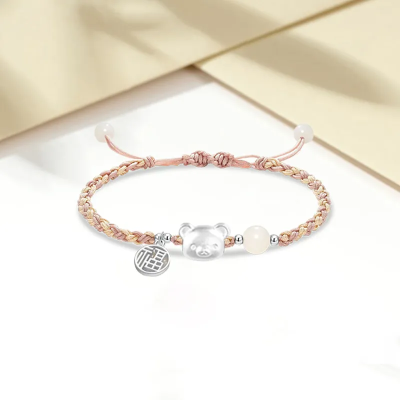 SINO GEM S925 Silver Bracelets Unisex-7