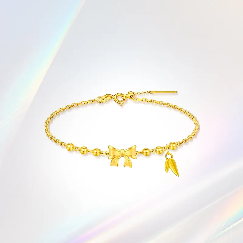 SINO GEM Gold Bracelet Women's-4