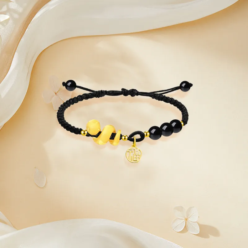 SINO GEM Gold Bracelet Unisex-9