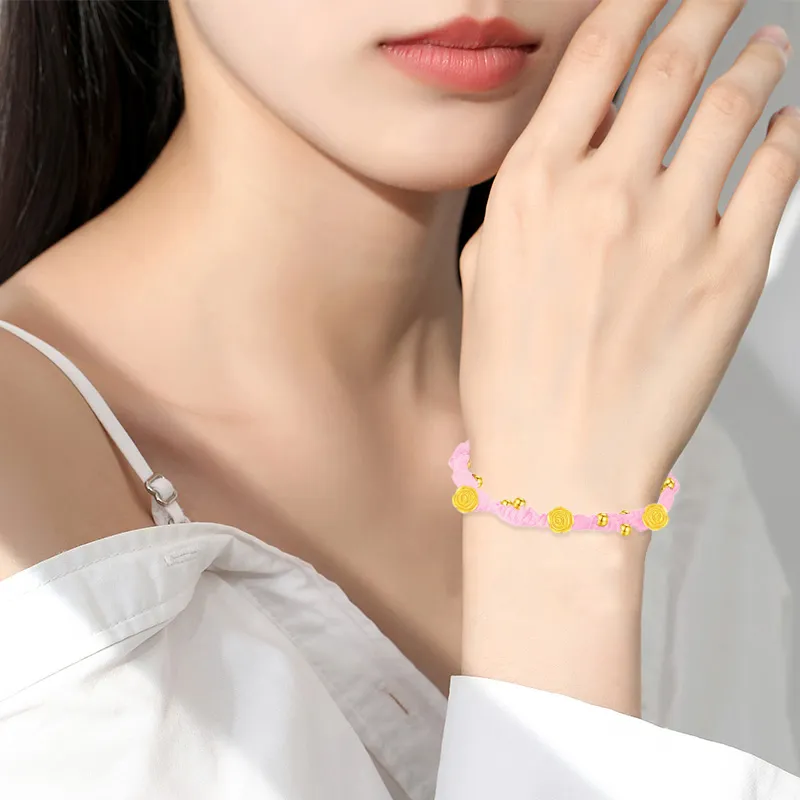 SINO GEM Gold Bracelet Women's-4