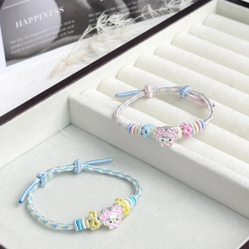 SINO GEM S999 Fine Silver Bracelets Unisex-18