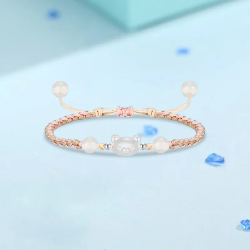 SINO GEM 999 Fine Silver Bracelets Unisex-1