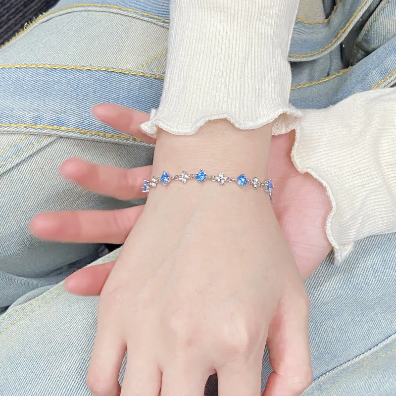 SINO GEM 999 Fine Silver Bracelets Women's-8