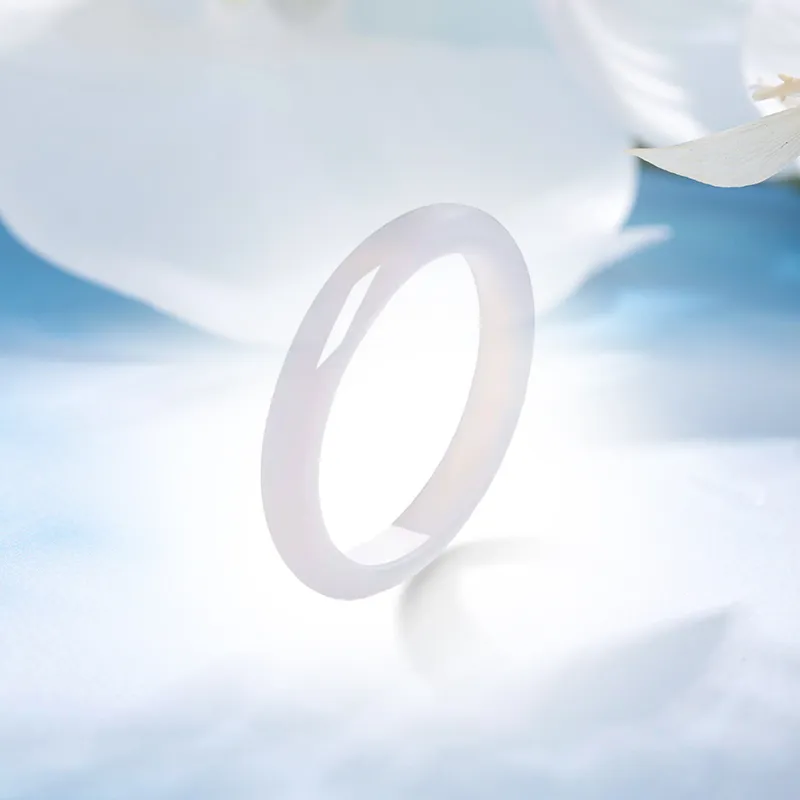 SINO GEM Chalcedony Jade Bangles Women's-2