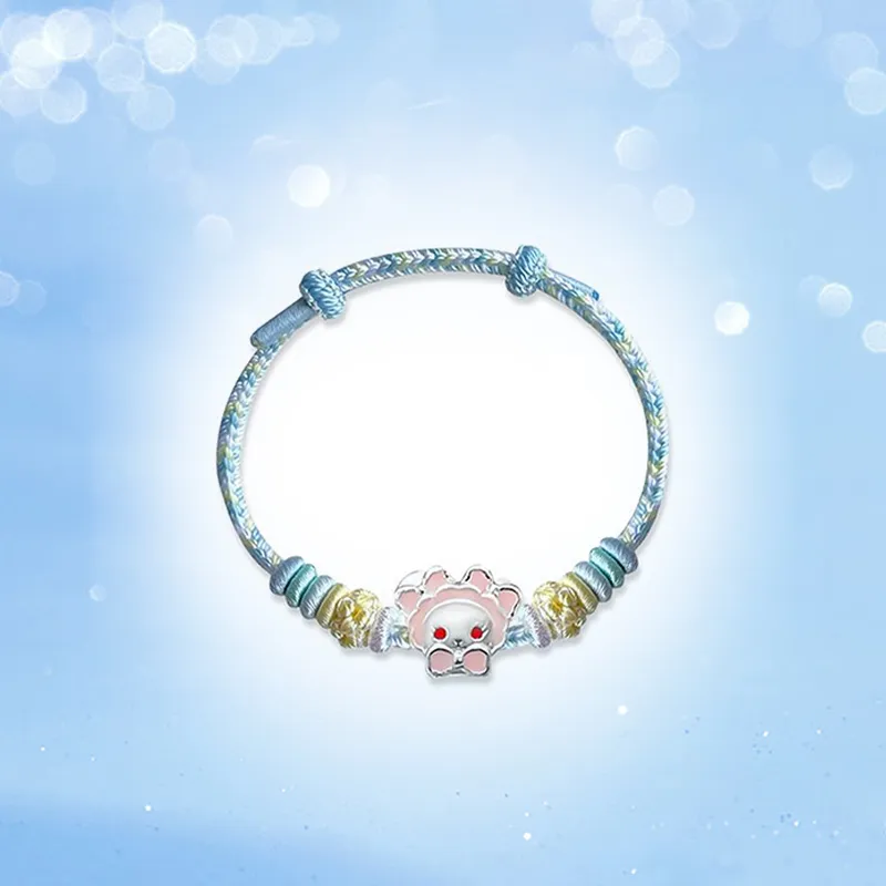 SINO GEM S999 Fine Silver Bracelets Unisex-25