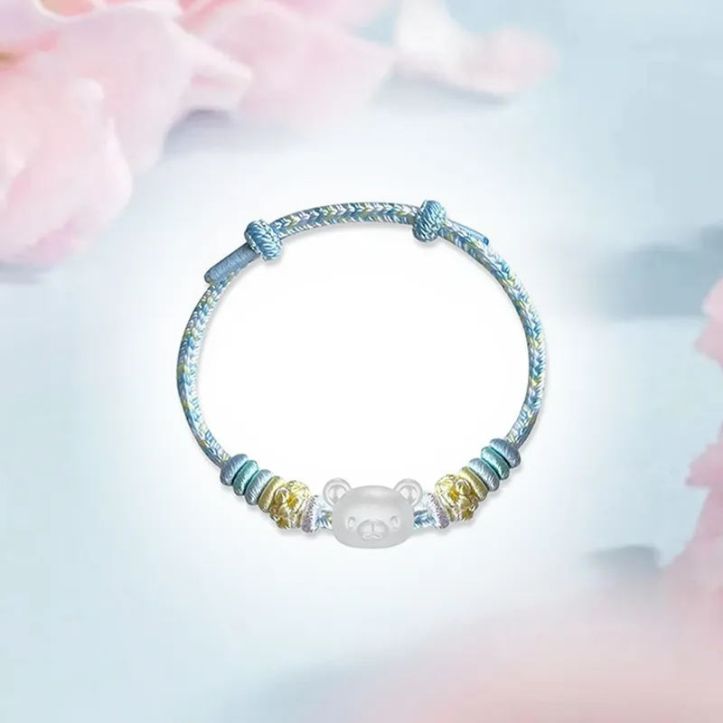 SINO GEM S999 Fine Silver Bracelets Unisex-6