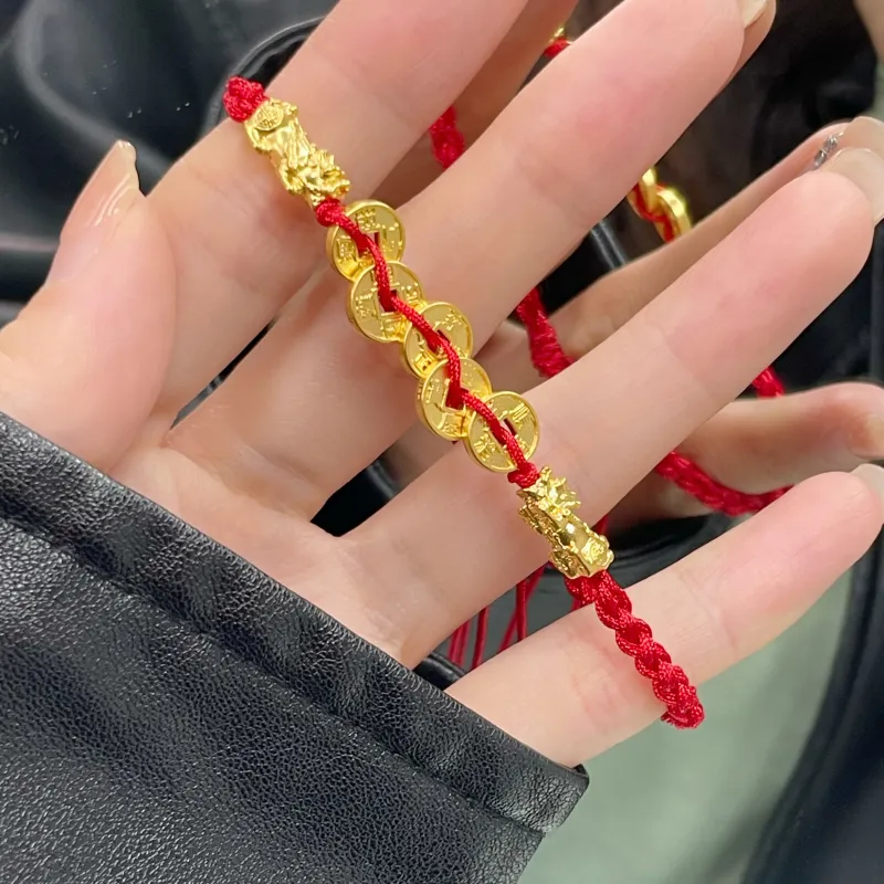SINO GEM Gold Bracelet Unisex-2