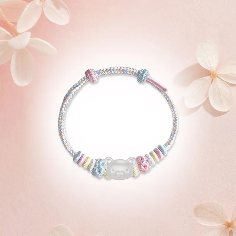 SINO GEM S999 Fine Silver Bracelets Unisex-7
