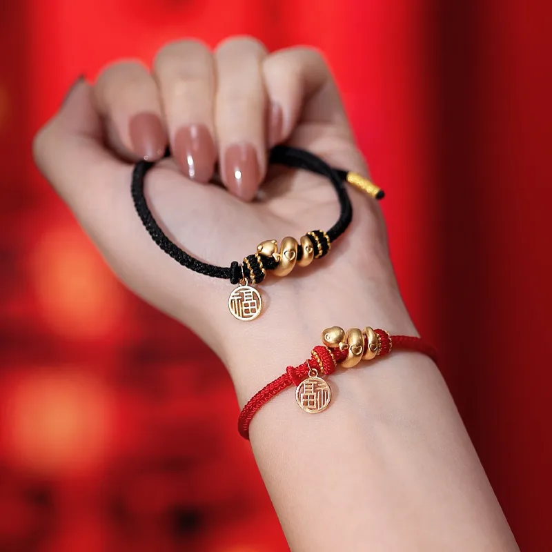 SINO GEM S999 Fine Silver Bracelets Unisex-5