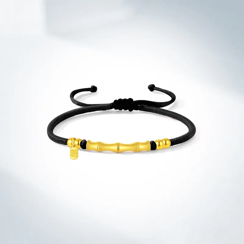 SINO GEM Gold Bracelet Unisex-3