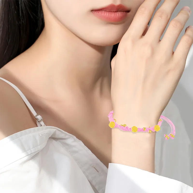 SINO GEM Gold Bracelet Women's-15