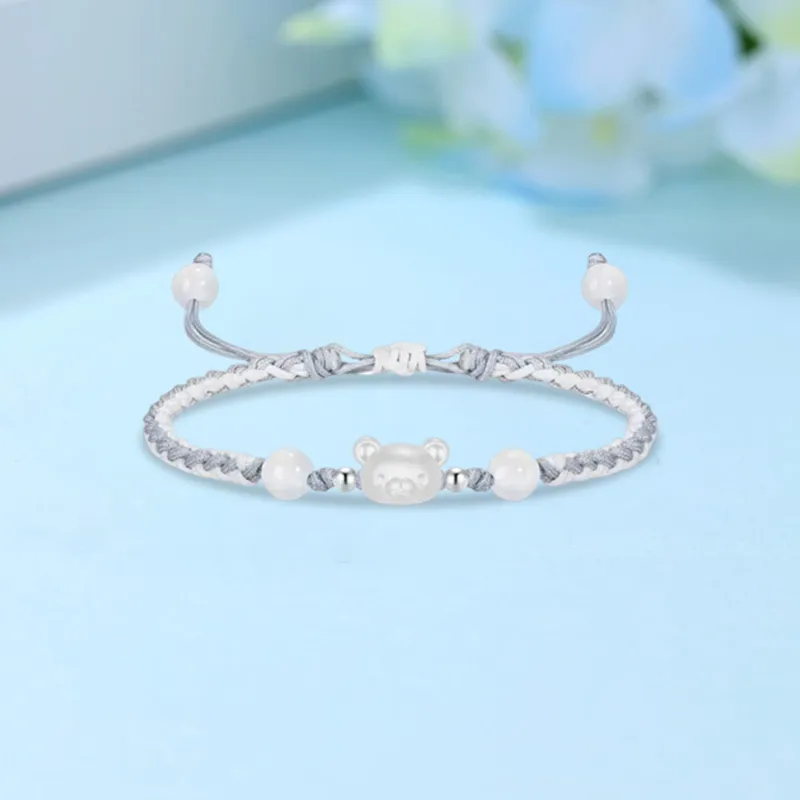 SINO GEM 999 Fine Silver Bracelets Unisex-8