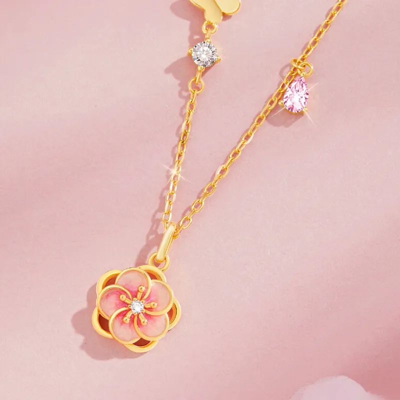 SINO GEM S925 Silver Necklaces Women's-1