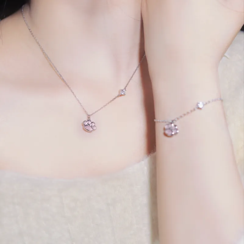 SINO GEM 925 Sterling Silver Necklaces Women's-10