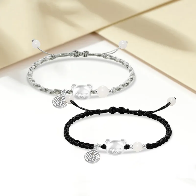 SINO GEM S925 Silver Bracelets Unisex-22