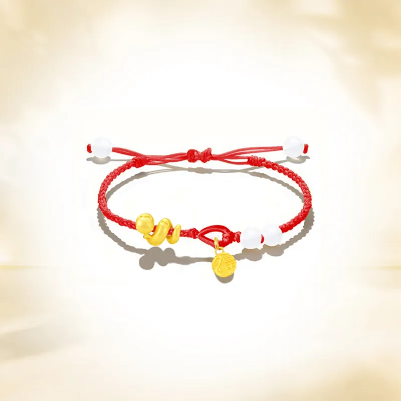 SINO GEM Gold Bracelet Unisex-7