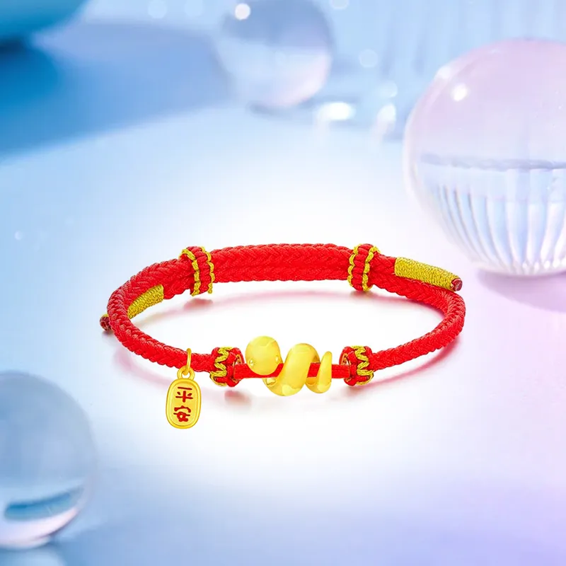 SINO GEM Gold Bracelet Unisex-3