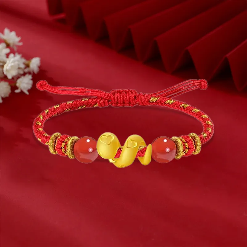 SINO GEM Gold Bracelet Unisex-2