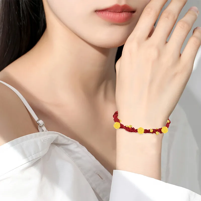 SINO GEM Gold Bracelet Women's-1