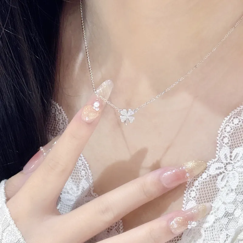 SINO GEM 999 Fine Silver Necklaces Women's-1