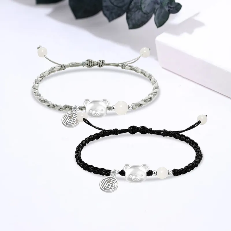 SINO GEM S925 Silver Bracelets Unisex-21