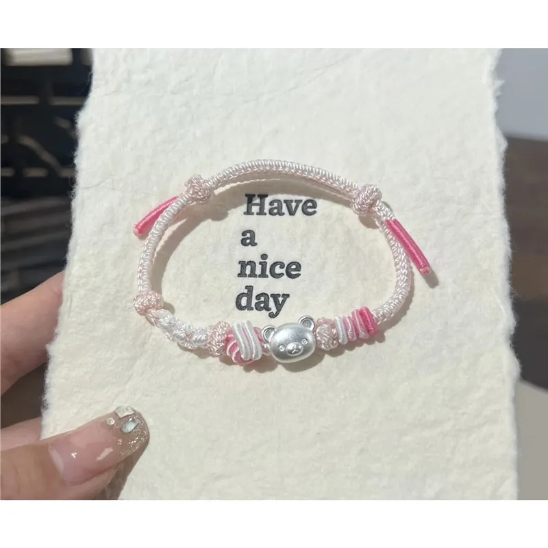 SINO GEM S999 Fine Silver Bracelets Unisex-15